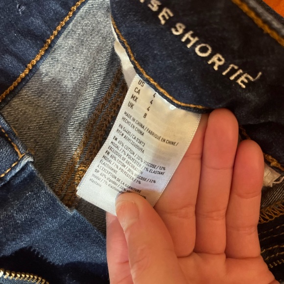 American Eagle Ripped Jean Shorts - Picture 3 of 4
